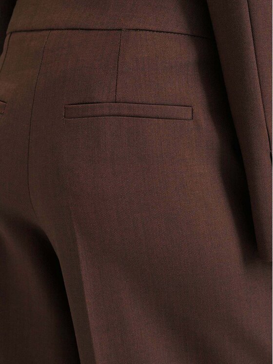 Marella Marella Spodnie palazzo Ghinea 2623136052 Brązowy Wide Leg