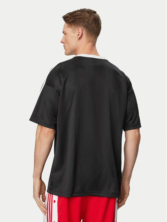 adidas adidas T-Shirt adicolor Jacquard KD5830 Μαύρο Loose Fit