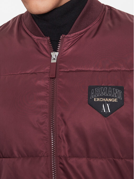 Armani Exchange Armani Exchange Bomber 6RZB23 ZNJ7Z 14AU Tamnocrvena Regular Fit