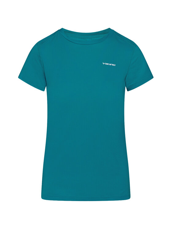 Viking Viking T-Shirt Tover Niebieski Regular Fit