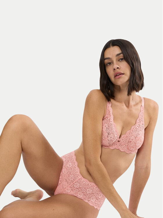 Triumph Triumph Figi klasyczne z wysokim stanem Amourette 10210675 Różowy