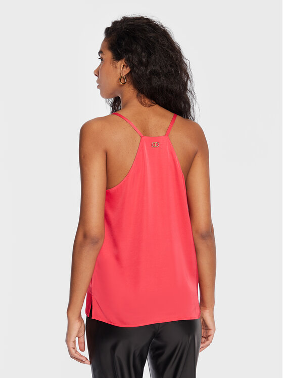 TWINSET TWINSET Top 231TP2433 Różowy Regular Fit