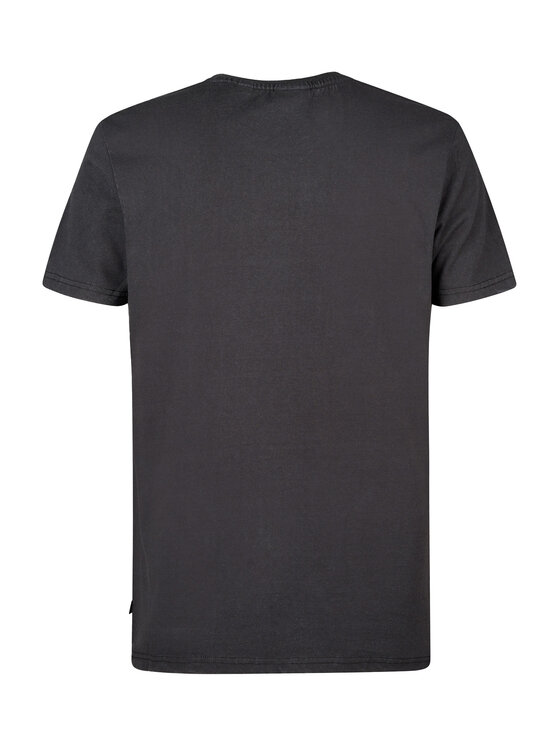 Petrol Industries Petrol Industries T-Shirt M-1050-TSR604 Czarny Regular Fit