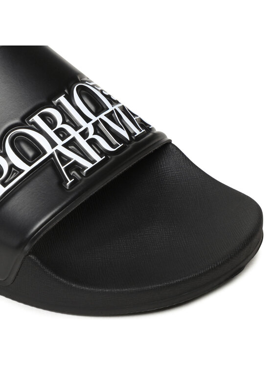 Emporio Armani Emporio Armani Šľapky XVPS02 XN126 00002 Čierna