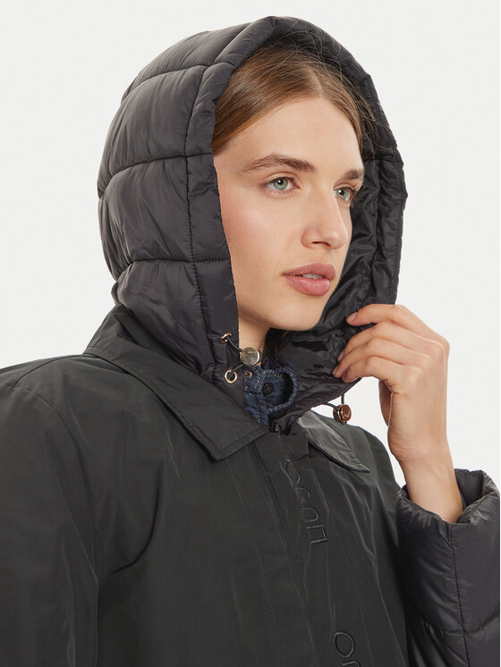 Liu Jo Sport Liu Jo Sport Μπουφάν μεταβατικό TF4126 T2600 Μαύρο Regular Fit