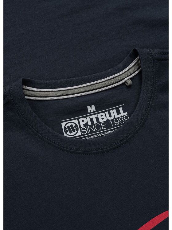 PITBULL PITBULL T-Shirt EL JEFFE Granatowy Regular Fit