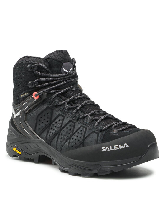 Salewa Salewa Туристически Ws Alp Trainer 2 Mid Gtx GORE-TEX 61383-0971 Черен