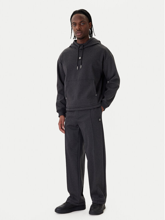 HUGO HUGO Spodnie dresowe Dineto 50553432 Szary Relaxed Fit