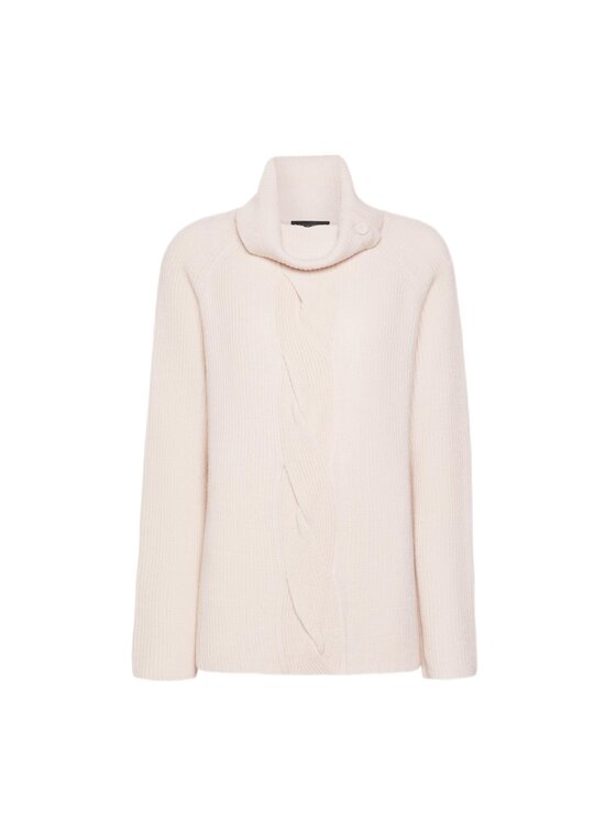 Elena Mirò Elena Mirò Maglione M437Z000565N002 Crema Boxy Fit