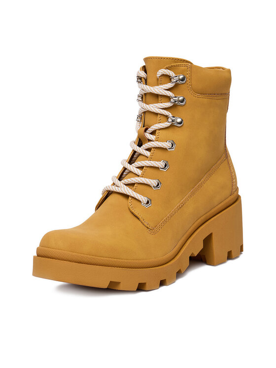 DeeZee DeeZee Gležnjarji 23880A-2-CAMEL PU Rjava