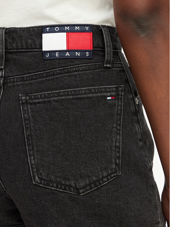Tommy Jeans Tommy Jeans Дънкови шорти DW0DW23057 Черен Regular Fit