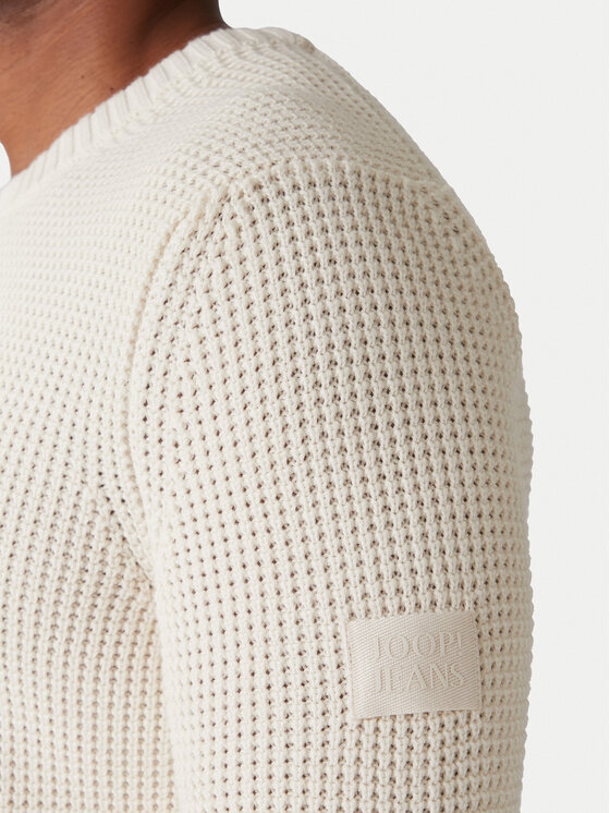 JOOP! Jeans JOOP! Jeans Pullover Harono 30047662 Écru Modern Fit