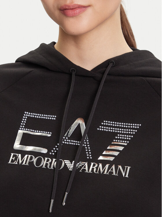 EA7 Emporio Armani EA7 Emporio Armani Dres 7W000687 AF12502 MC026 Czarny Regular Fit