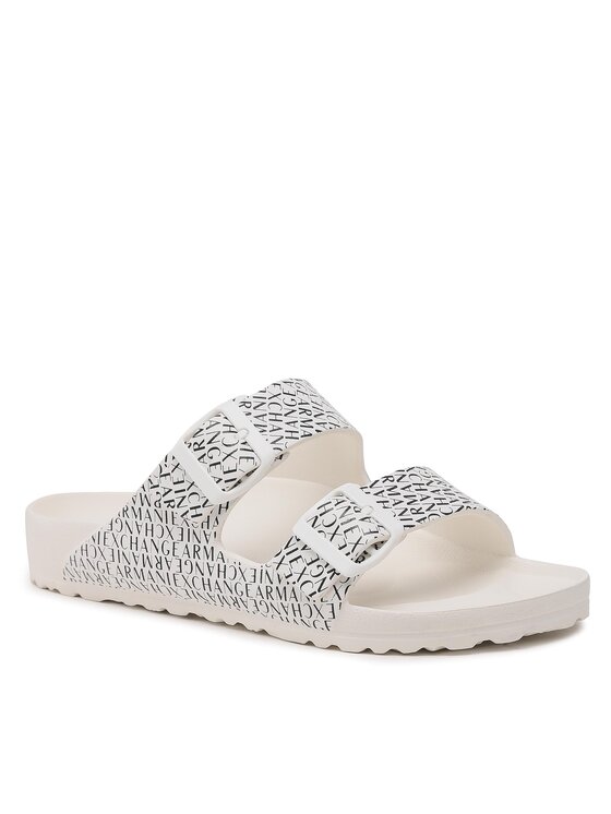 Şlapi Armani Exchange XUP006 XV673 R326 Alb