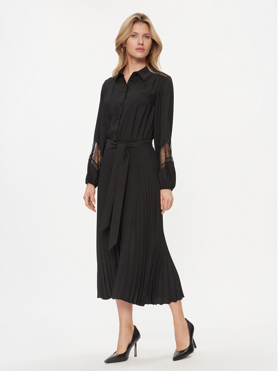 JOOP! JOOP! Rochie tip cămașă 58 JW241D220 30040294 Negru Regular Fit