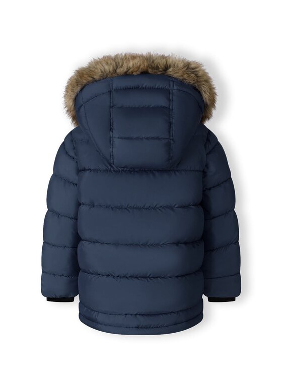 minoti minoti Kurtka zimowa 33COAT509B Granatowy Regular Fit