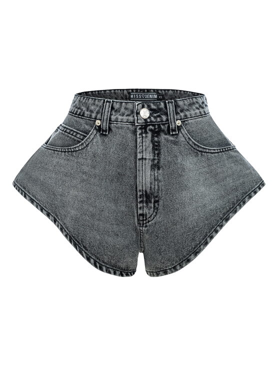 MissDenim Damskie MissDenim Szorty jeansowe, rozmiar M Szare, Skorts