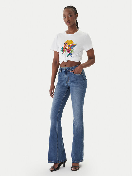 Liu Jo Liu Jo T-Shirt WA6237 JS923 Λευκό Regular Fit