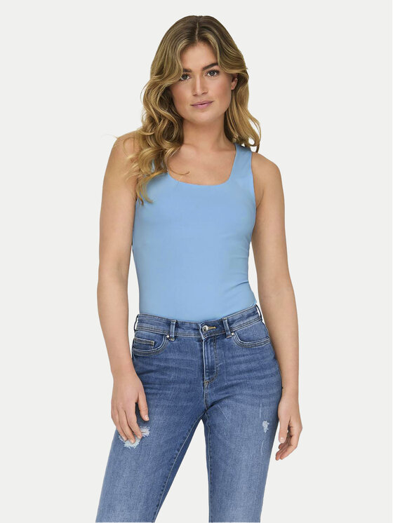 ONLY ONLY Top Lea 15278090 Albastru Regular Fit