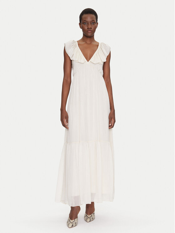 Dixie Dixie Nyári ruha A207W021A Bézs Regular Fit