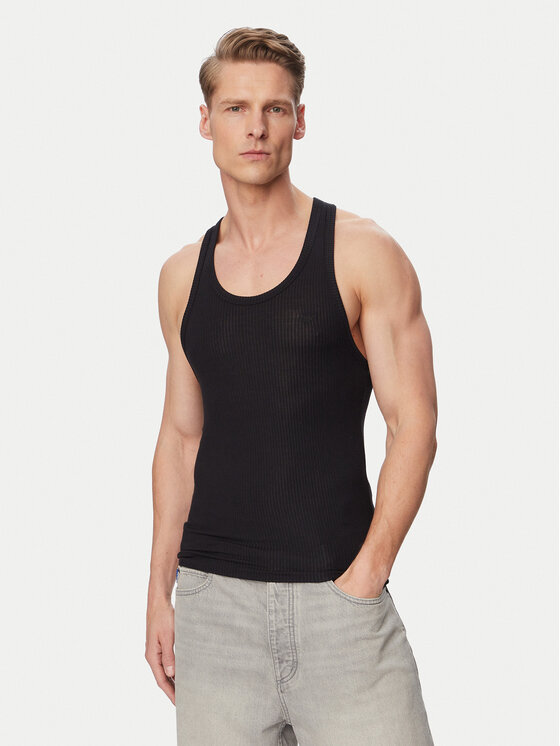 Emporio Armani Tank top EM000387 AF18892 FC243 Negru Slim Fit