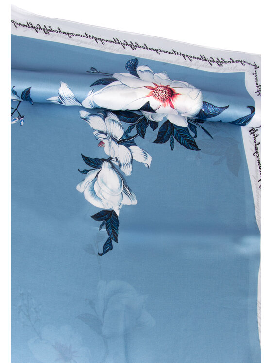 ALLORA BE UNIQUE ALLORA BE UNIQUE Foulard jedwabna Blu