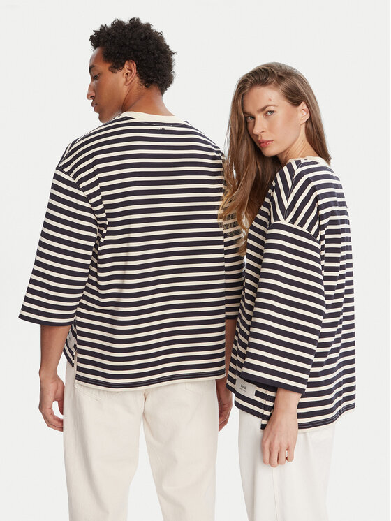 AMI PARIS AMI PARIS Футболка UTS056.JE0121 Cиній Relaxed Fit