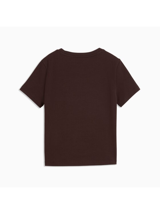 Puma Puma T-Shirt 629742 Brązowy Regular Fit