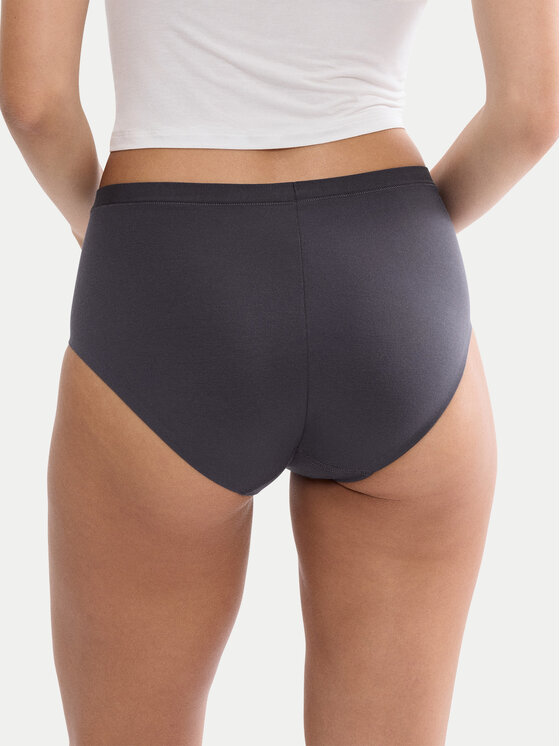 Triumph Triumph Klasické kalhotky s vysokým pasem Smart Natural 10211539 Tmavomodrá