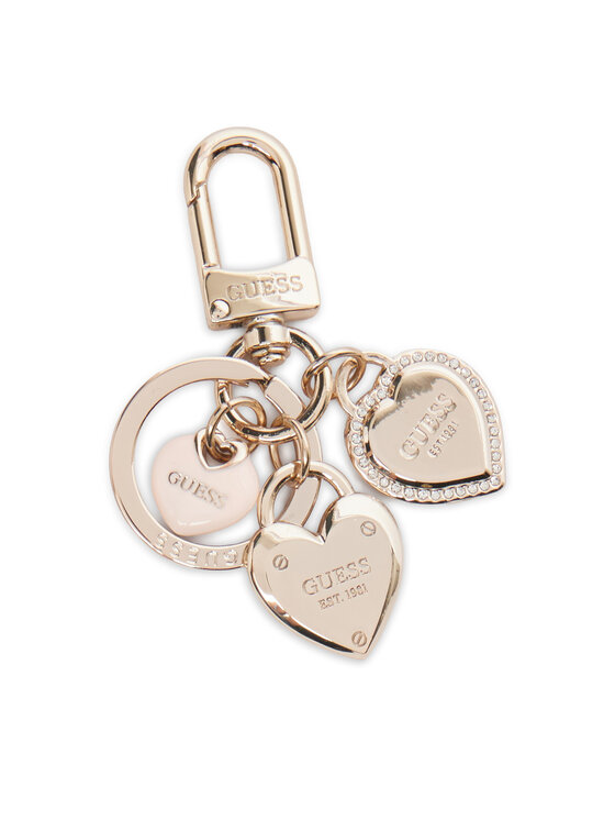 Guess Guess Комплект калъф за карти и ключодържател GFBOXW P6202 Розов