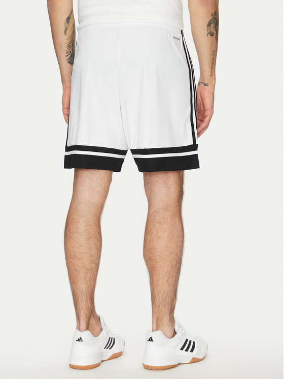 adidas adidas Sportske kratke hlače Squadra 25 JH3412 Bijela Regular Fit