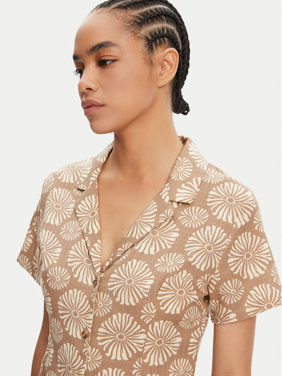 Roxy Roxy Сукня-сорочка Happy Shiny Girls ERJWD03881 Коричневий Regular Fit