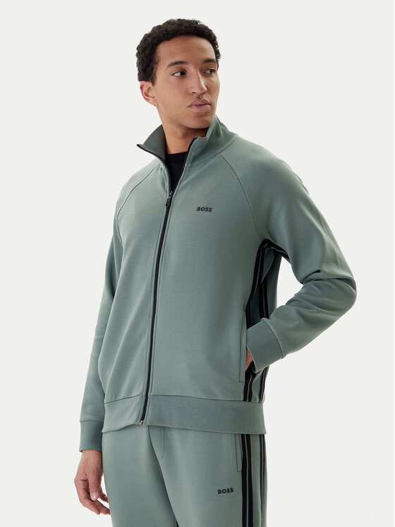 BOSS BOSS Tuta 50543886 Verde Regular Fit