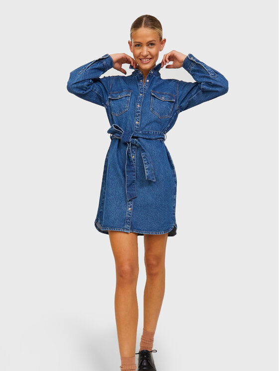 JJXX JJXX Jeanskleid Thalia 12213785 Blau Regular Fit