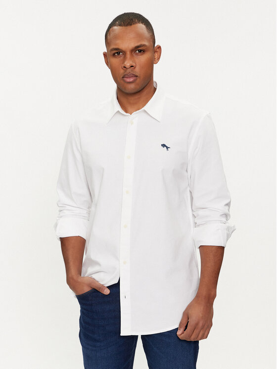 Wrangler Košeľa 112350485 Biela Regular Fit