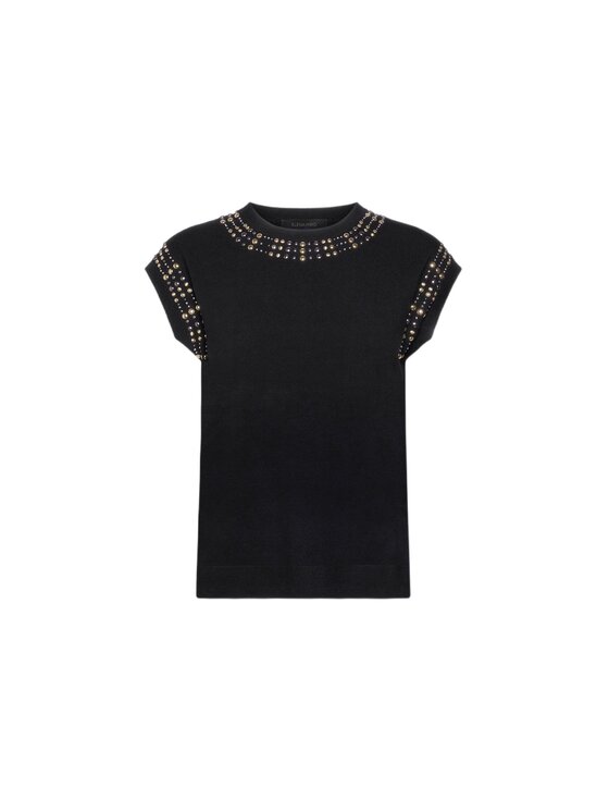 Elena Mirò Elena Mirò Maglione M519Z000660N033 Nero Regular Fit