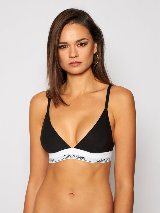 Calvin Klein Underwear Calvin Klein Underwear Trikotni nedrček 000QF1061E Črna