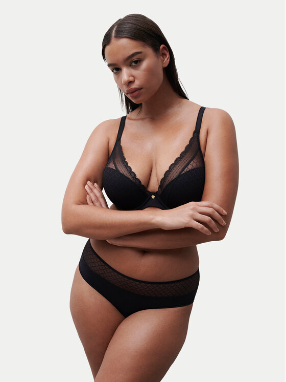 Chantelle Chantelle Klasiskās biksītes Norah Chic C16M40 Melns