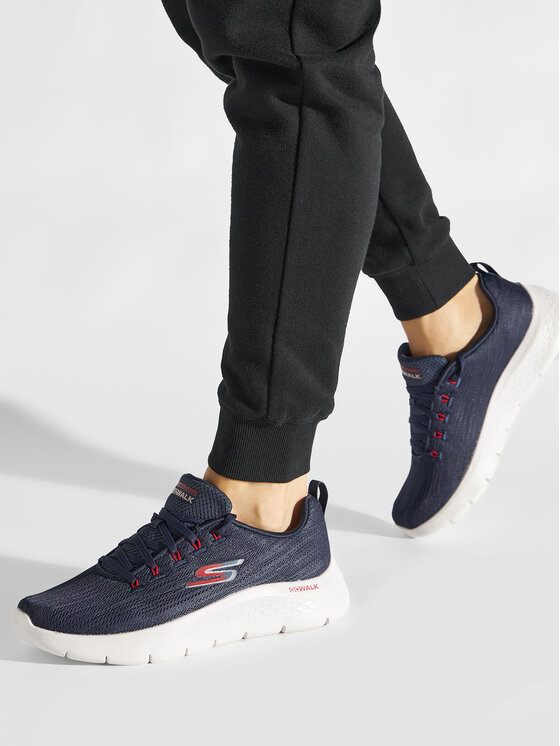 Skechers Sneakersy Go Walk Flex 216481/NVRD Tmavomodrá | Modivo.cz
