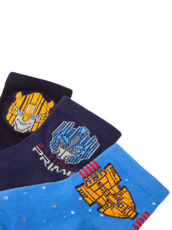 TRANSFORMERS TRANSFORMERS Dolge nogavice CEO-ACCCS-SS26-234TF(3-PACK) Pisana