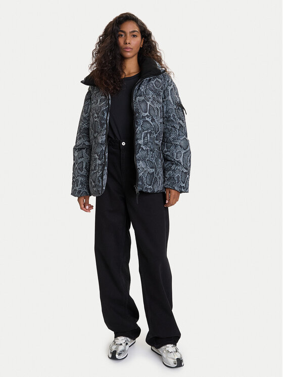 Guess Guess Žieminė striukė W5BL47 W3702 Pilka Regular Fit