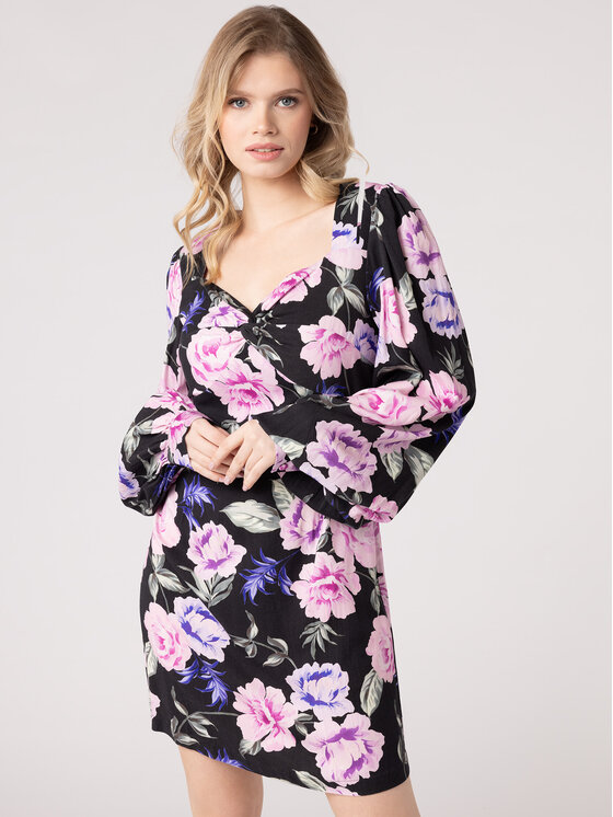 LAURELLA LAURELLA Letní šaty Laurella 4UL015219 Černá Regular Fit