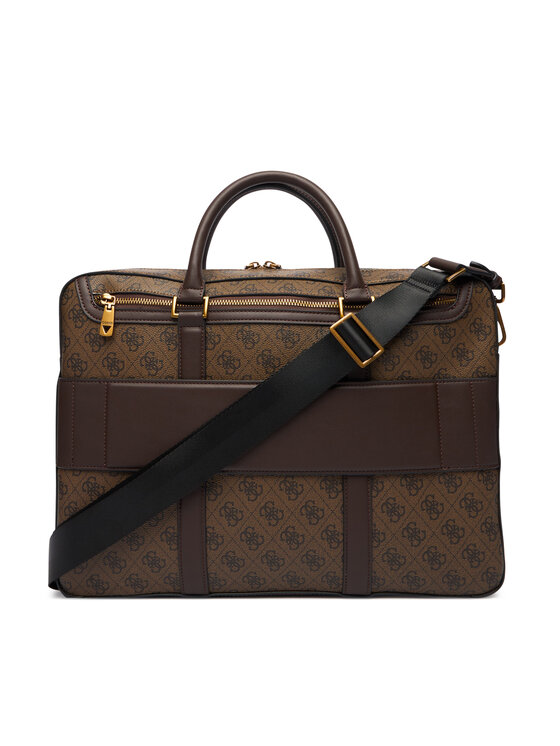 Guess Guess Geantă pentru laptop HMMILO P6169 Maro