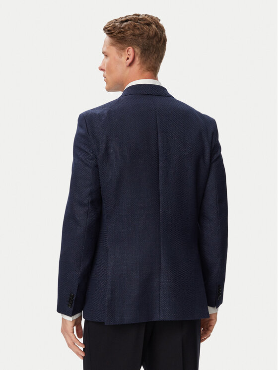BOSS BOSS Sacou H-Hutson-2PP-263 50567488 Bleumarin Slim Fit
