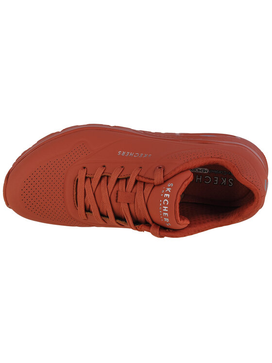 Skechers Skechers Sneakersy Skechers Uno-Stand on Air Pomarańczowy