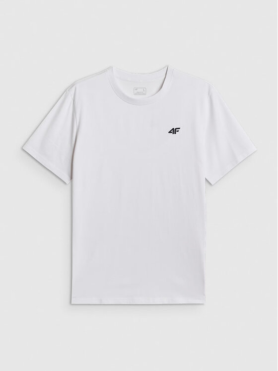 4F 4F T-shirt NOS Bianco Regular Fit
