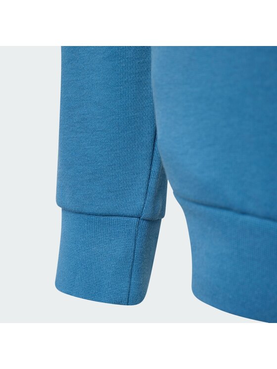 adidas adidas Bluza 159924 Błękitny Loose Fit