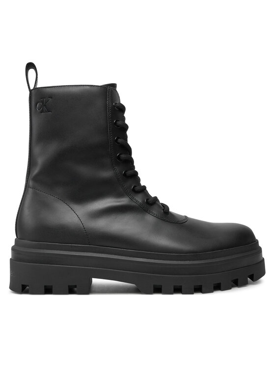 Calvin Klein Jeans Calvin Klein Jeans Schnürstiefeletten Lugged YM0YM01066 Schwarz