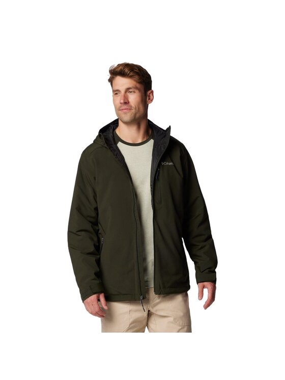 Columbia Columbia Kurtka softshell Gate Racer II Softshell Jacket 2090404366 Zielony Regular Fit
