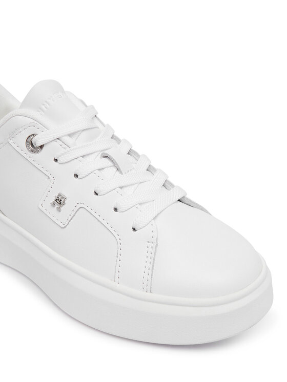 Tommy Hilfiger Tommy Hilfiger Sneakersy Th Platform Chic Sneaker FW0FW09626 Biały